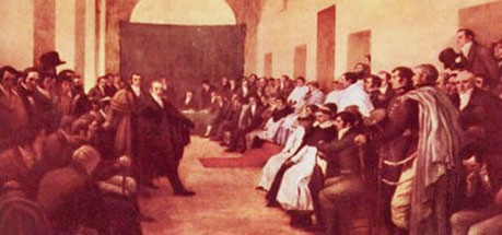 
25 de Mayo - Revolución de Mayo



Los eventos de la Revolución se sucedieron entre la caída de la Junta Suprema Central y la asunción de la Primera Junta.

