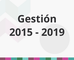 gestion 2015 a 2019